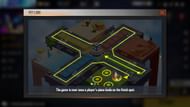 One of the pieces reaching the finishing spot completes the match (Image via Garena)